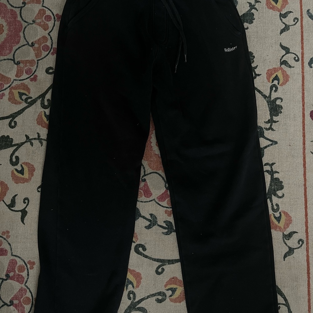 Hollister Black Athletic sweatpants